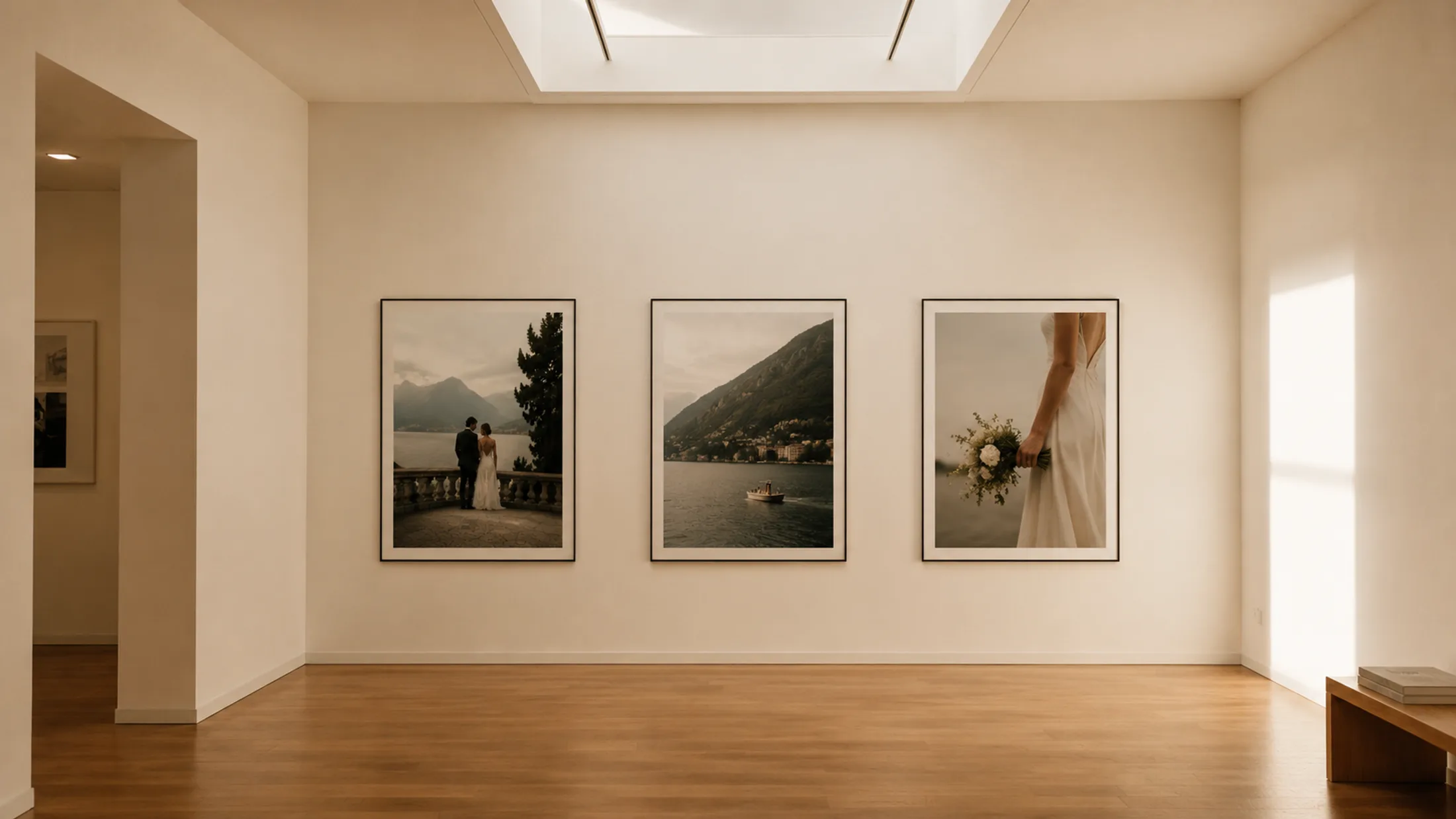 Showcase-Walk — scrollbare Portfolio-Strecke wie ein Ausstellungsgang